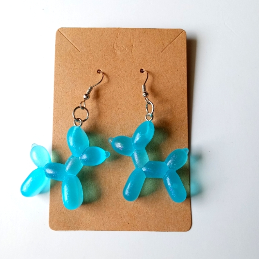 Fashion Jewelry Balloon Dog Dangle Earrings